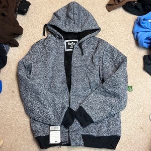 brand new fuzzy hoodie